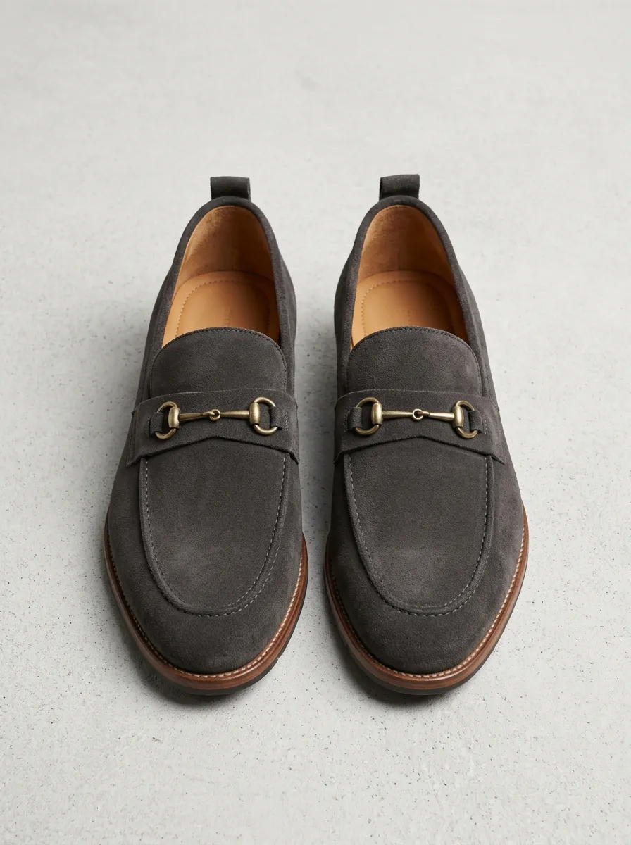 Men's Business Inspired Horsebit Loafers
