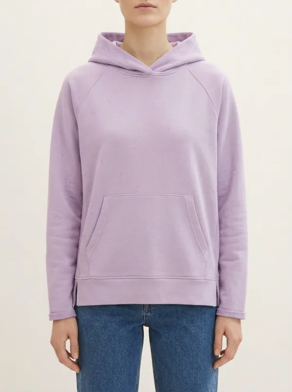 Women's Classic Botanical Floral Nature Inspired Graphic Hoodie