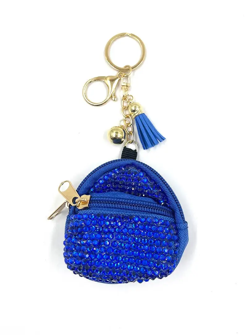 Statement Mini Purse Charm Keychain