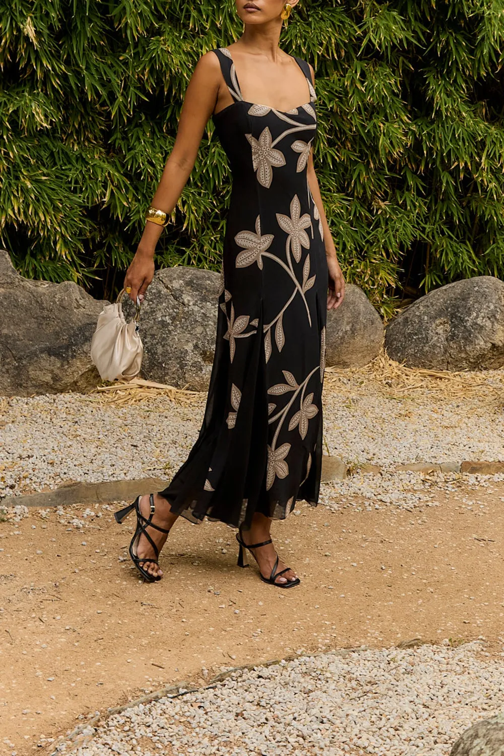 Women's five-leaf Dress