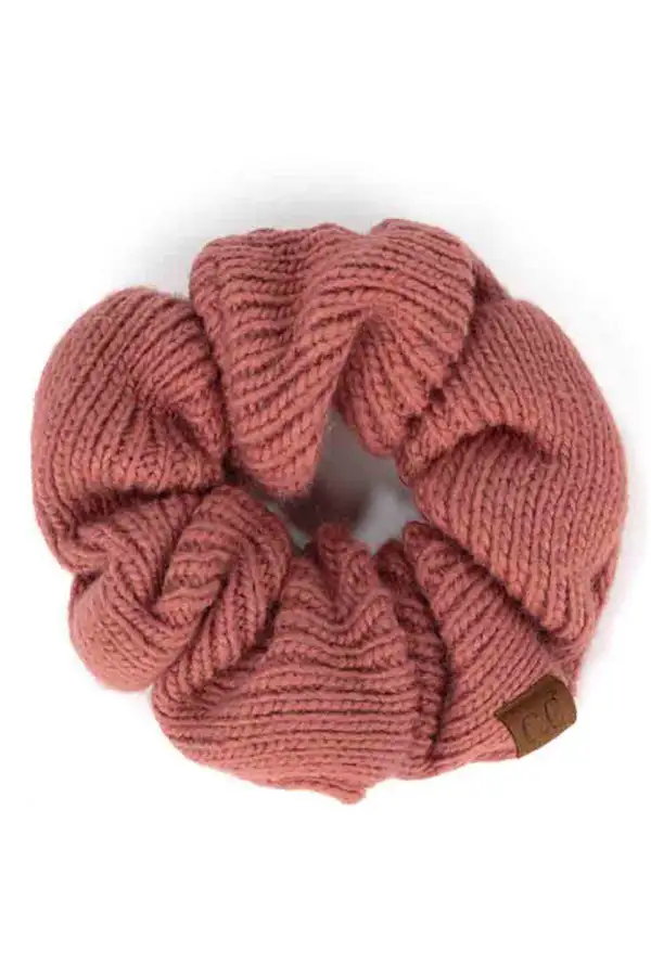 Knit Soft Hair Scrunchie