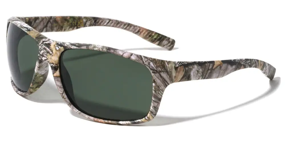 Camouflage Sport Wrap Sunglasses