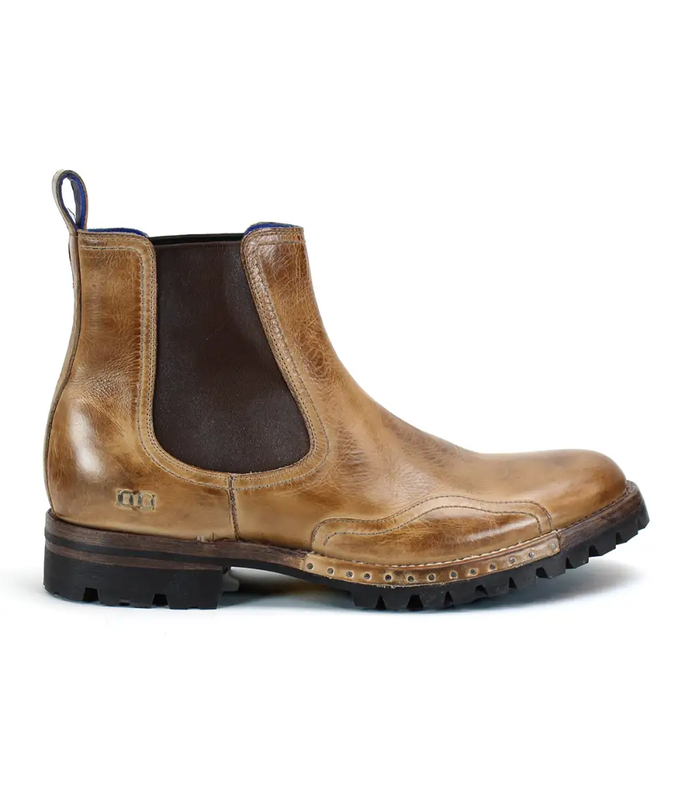 Lug-Sole Streamlined Chelsea Boots