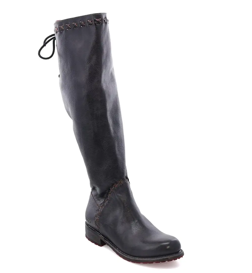 Back-Lace Side-Zip Everyday Boots