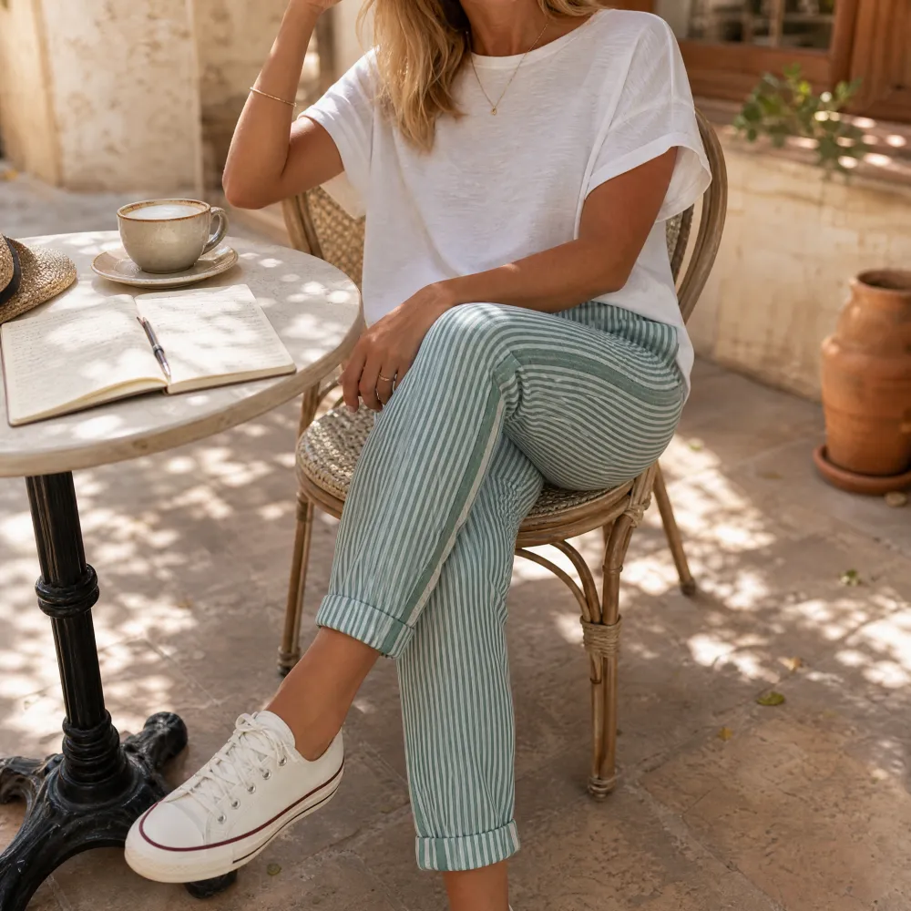 Pants with Elastic Waist