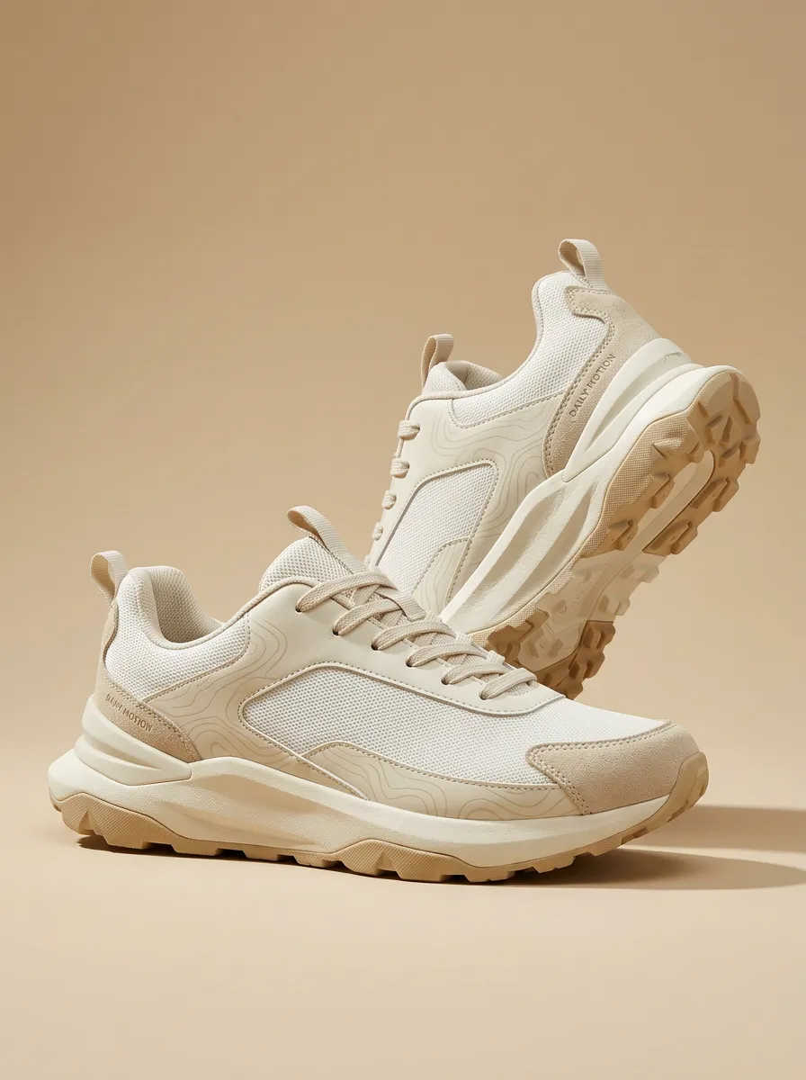 Topographic Casual Sneakers