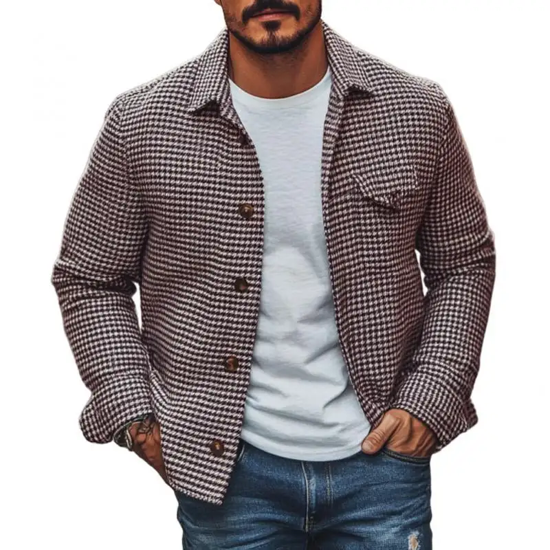 Buttoned Structured Utility Jacket