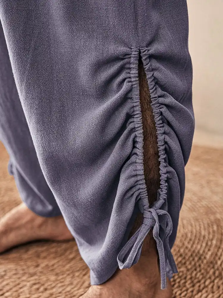 Casual Loose Linen Blend Pants