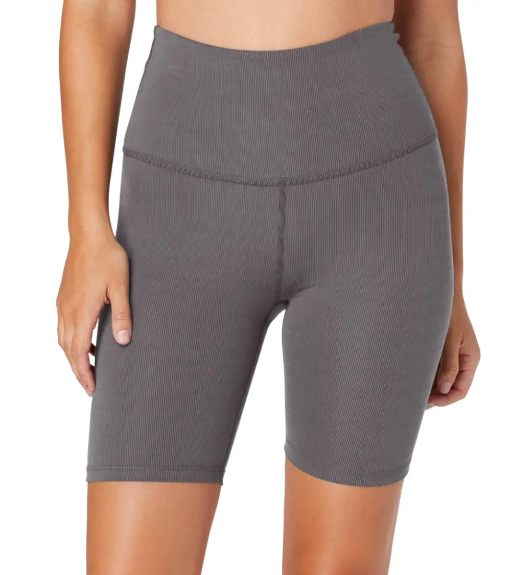 Seam Free Ribbed Yoga Shorts