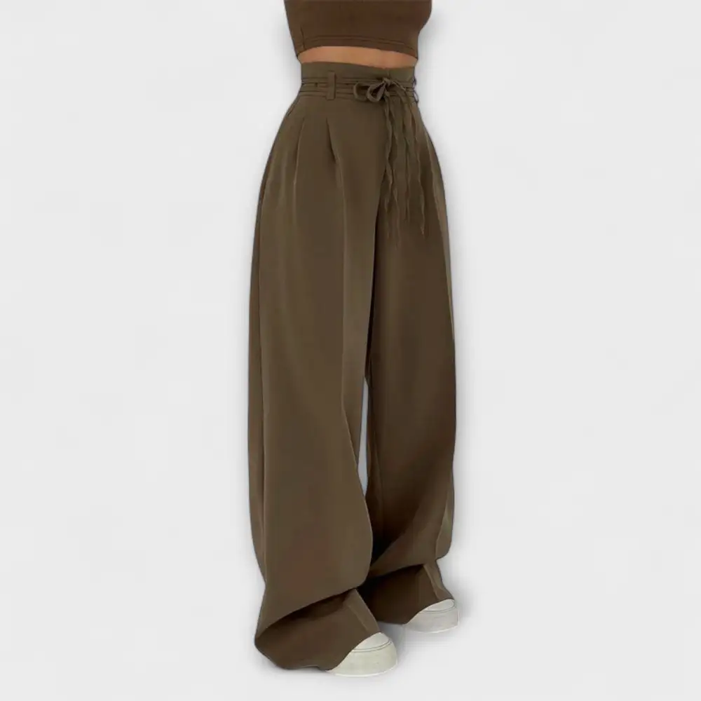 Lace Up Lightweight Trousers