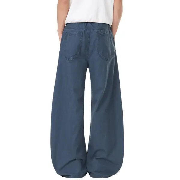 Vintage Washed Washed Relaxed Fit Men's Trousers