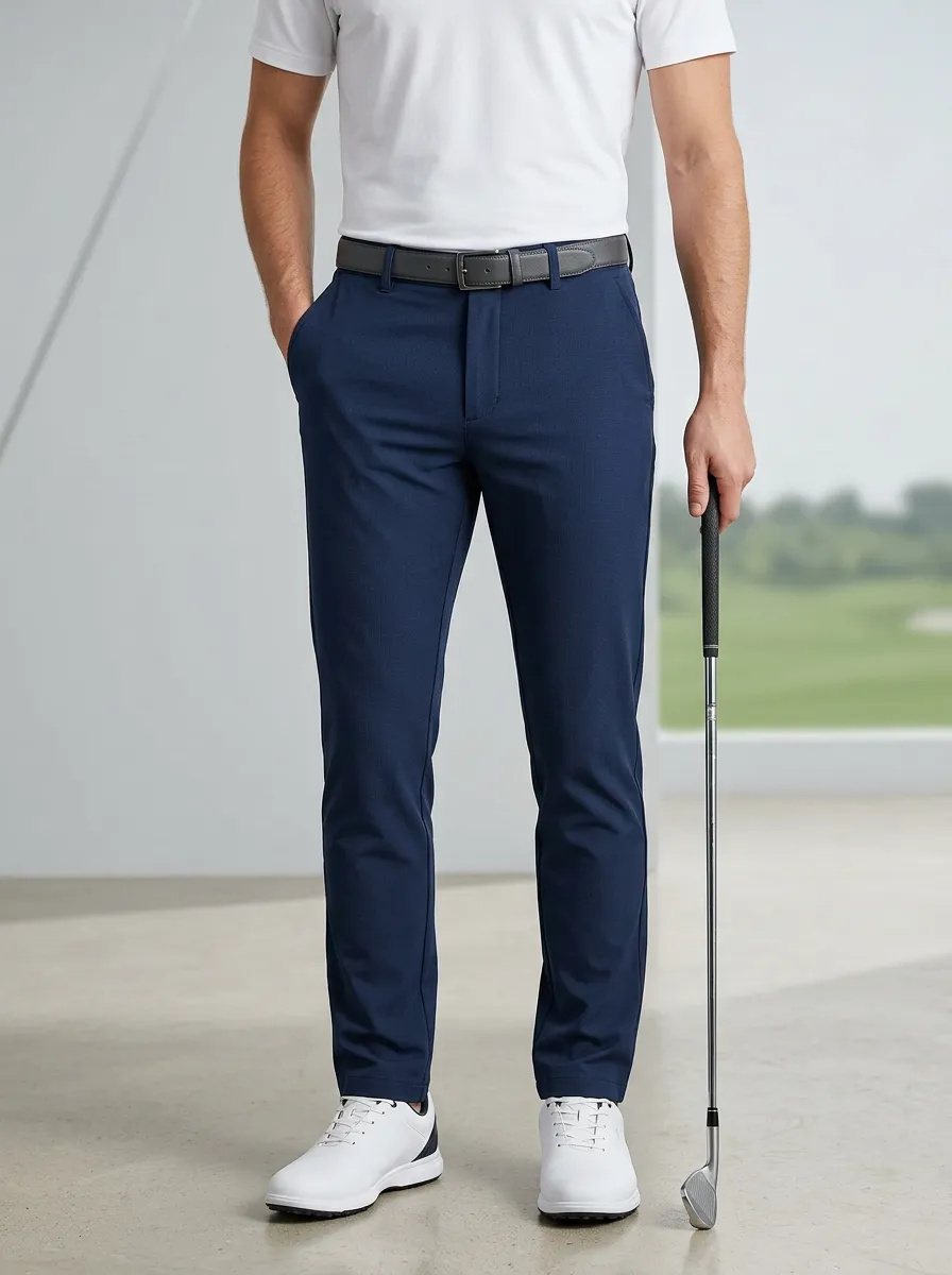 Men's Structured Flex Golf Trousers
