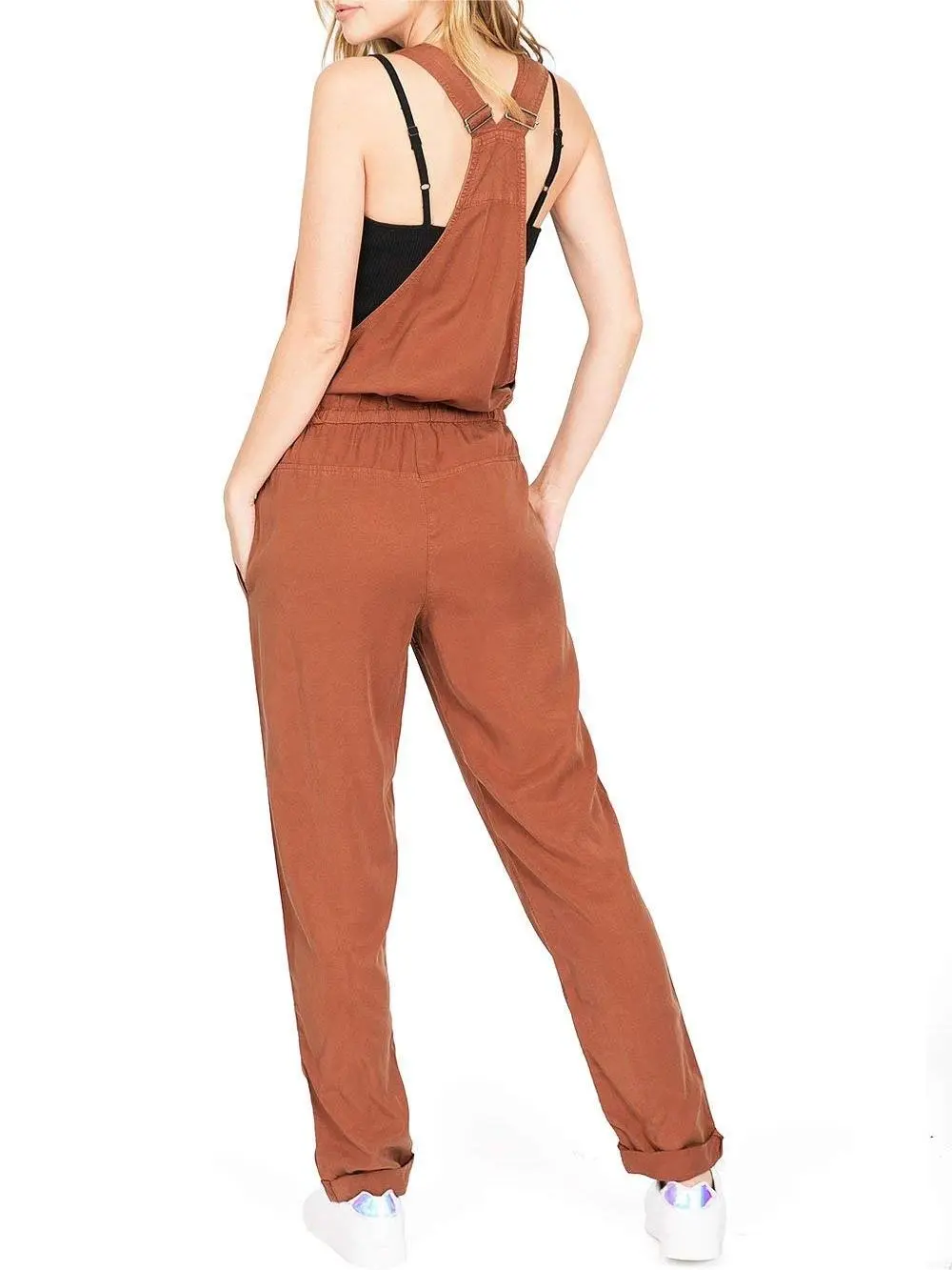Drawstring Lounge Overalls