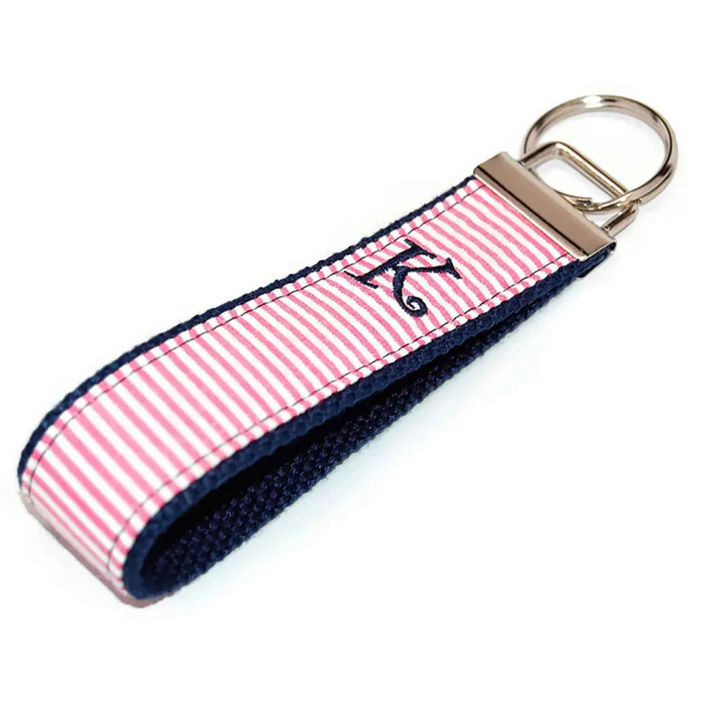 Craft Inspired Seersucker Character Inspired Keychain