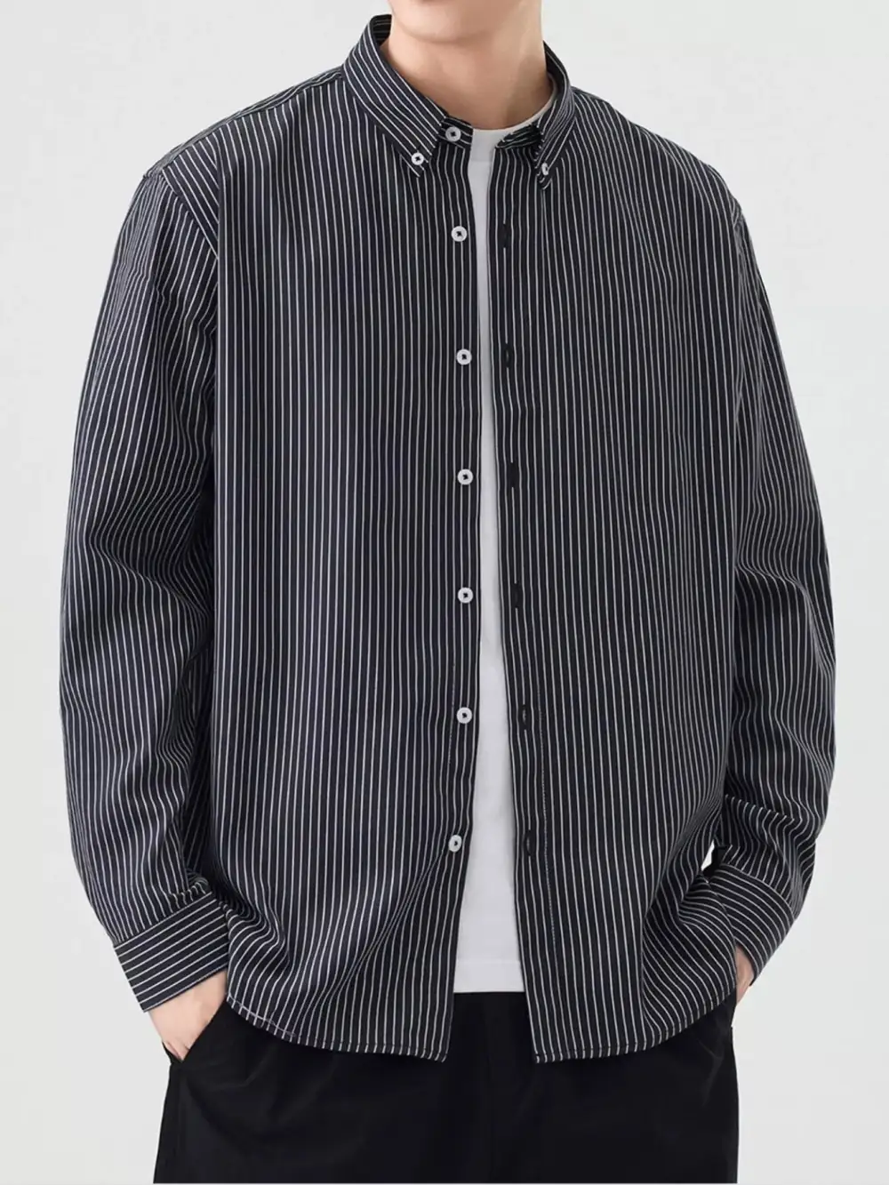 Button Down Striped Shirt
