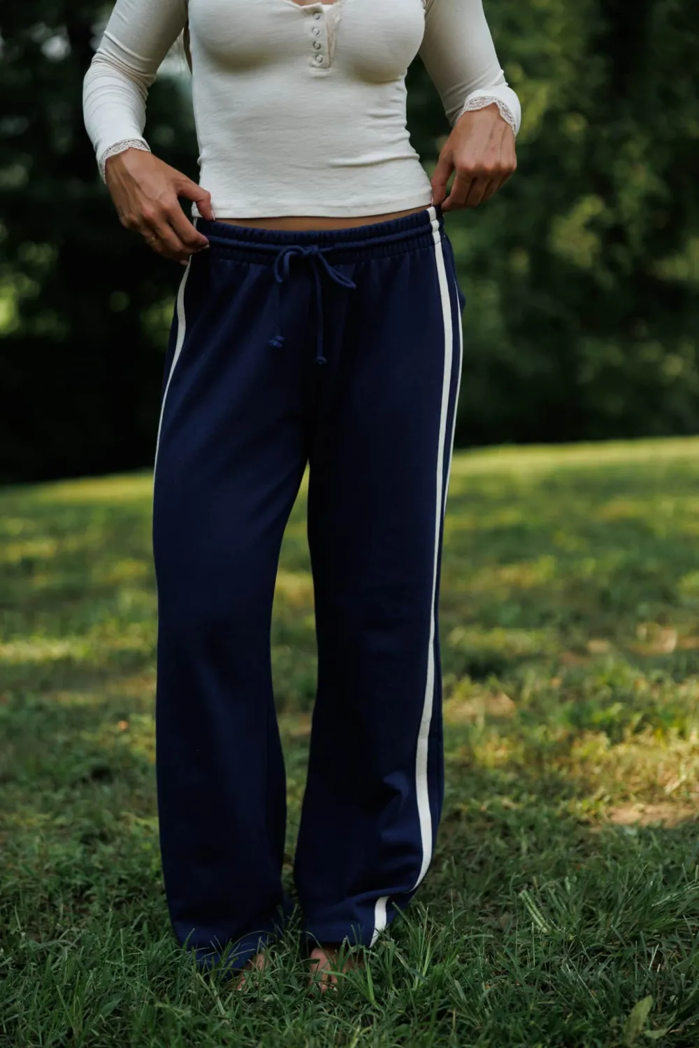 Striped Casual Pants