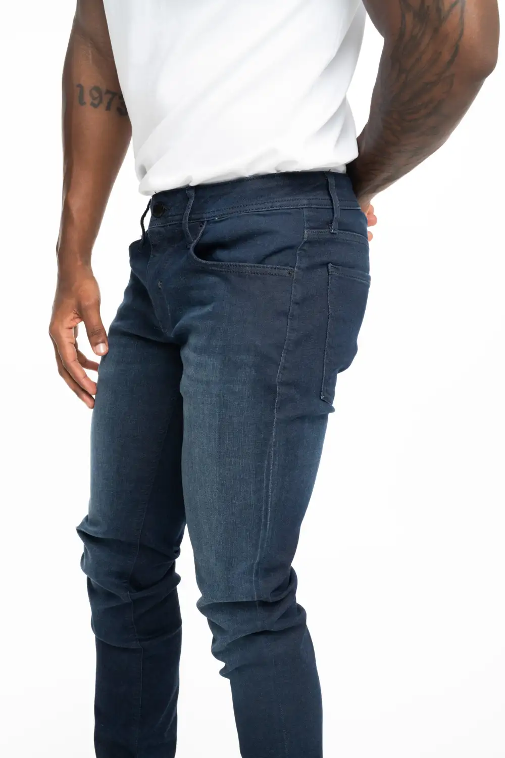 Everyday Tapered Five Pocket Jeans