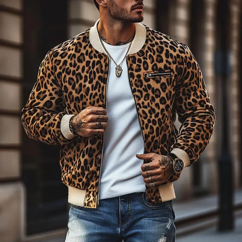 Leopard Print Jacket