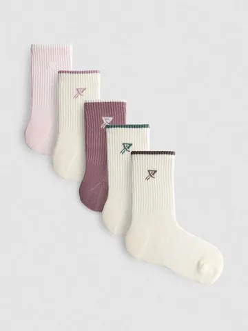 5pk Active Cotton Rich Ankle Socks