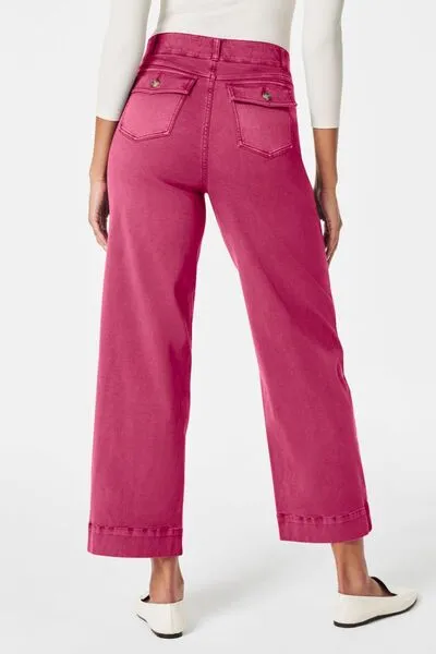 Relaxed High Waist Pocketed Denim Jeans