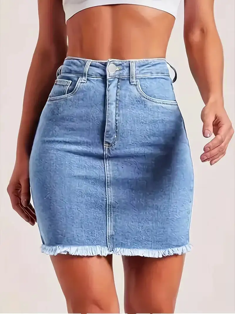 Modern High Waist Everyday Skirt