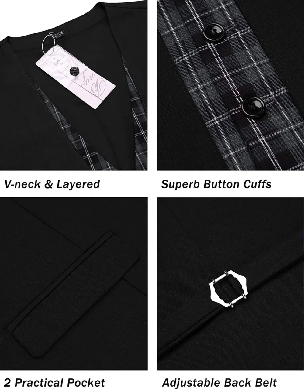 Business Suit Vest Jacket