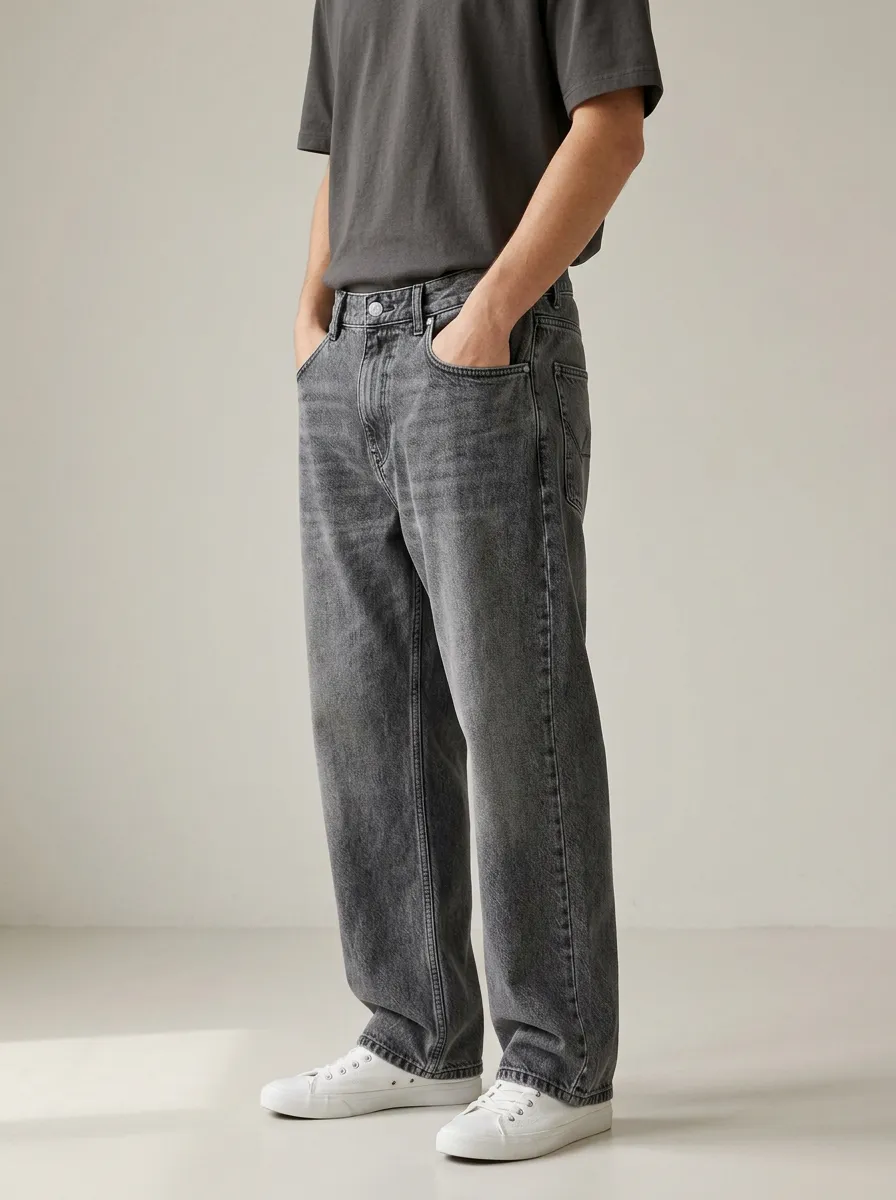 Men's Clean Cut Relaxed Fit Jeans