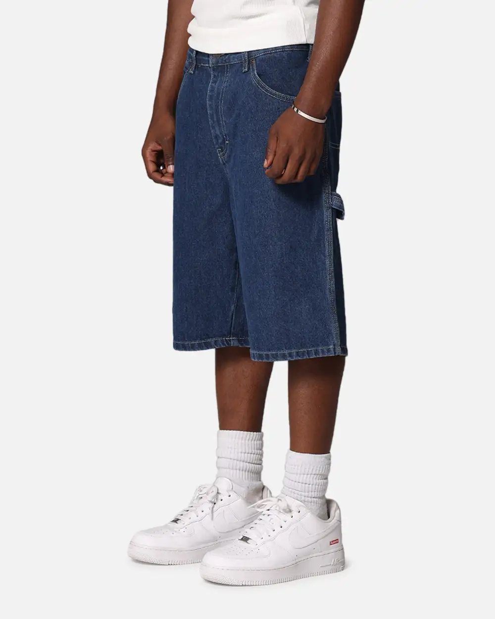 Everyday Relaxed Washed Denim Shorts