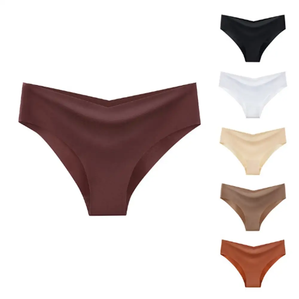 V-shaped Waistband Seamless Panties