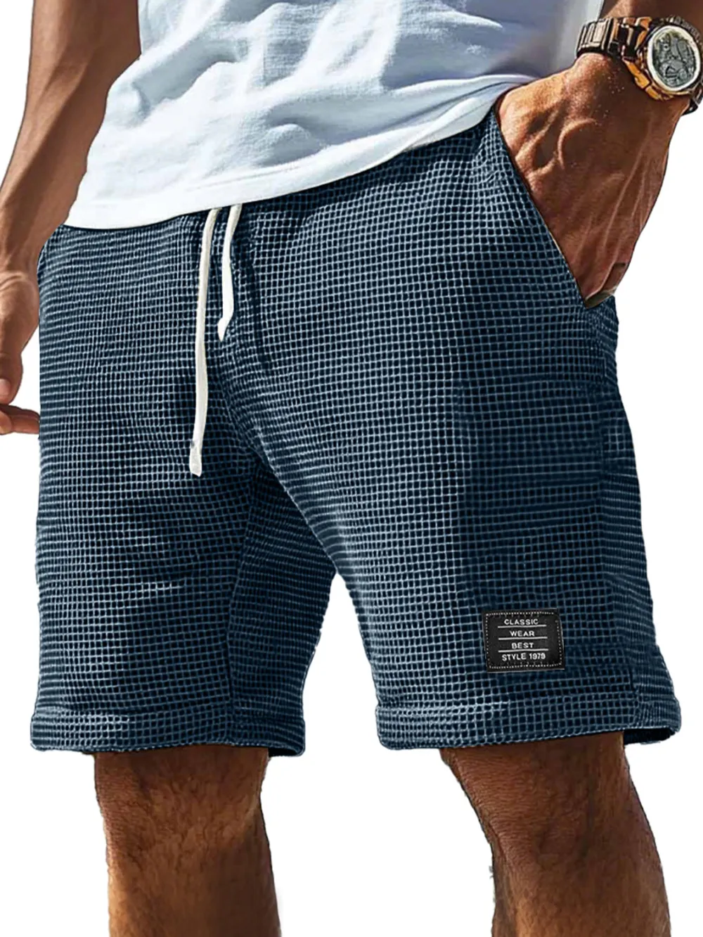 Everyday Corduroy Seamed Detail Shorts