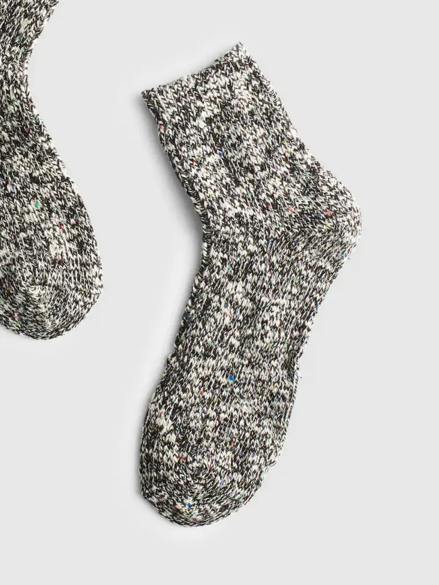 Textured Speckle Socks