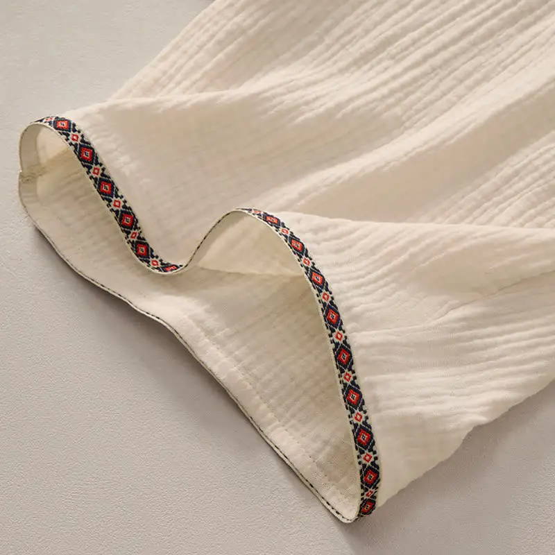 Drawstring Geometric Shorts