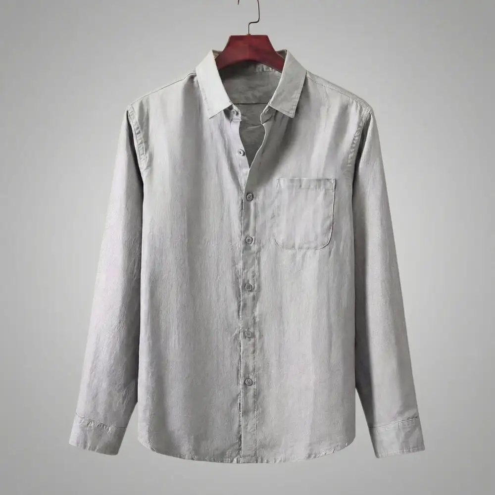 Linen Breathable Long Sleeve Shirt