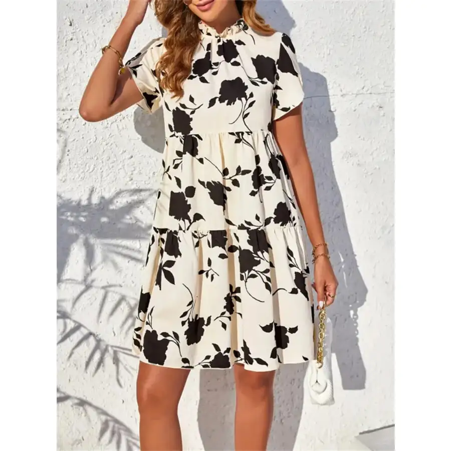 Easy Everyday Short Sleeve Mini Dress