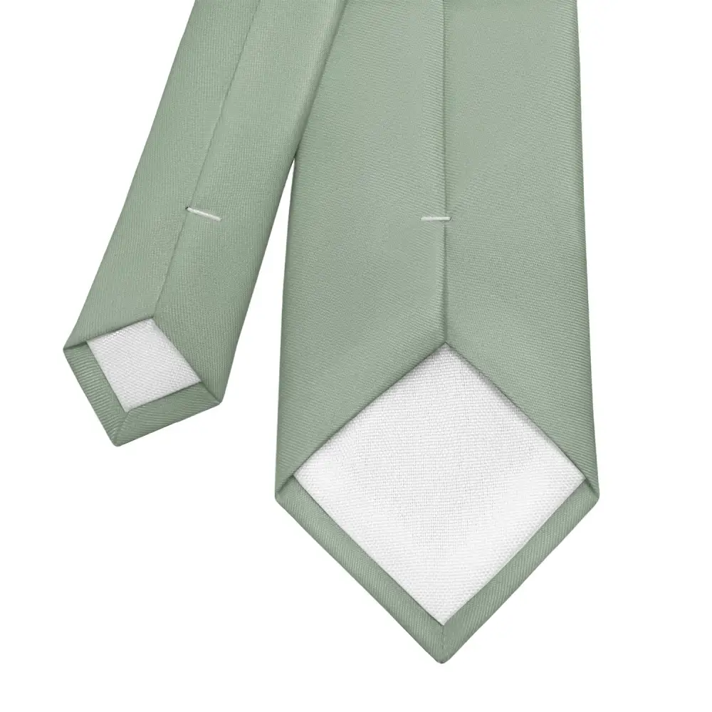 Refined Solid Accent Necktie
