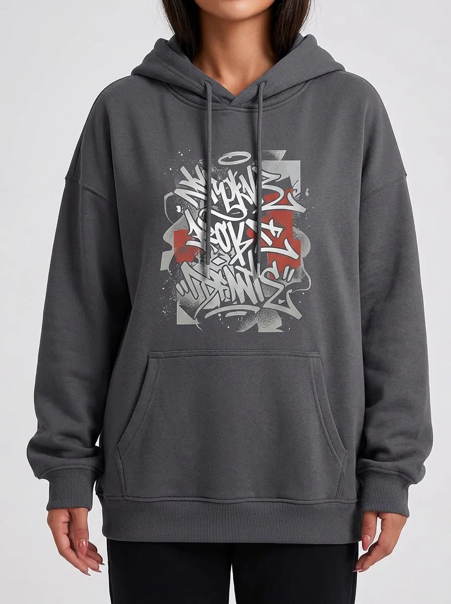 Unisex Street Art Graffiti Hoodie