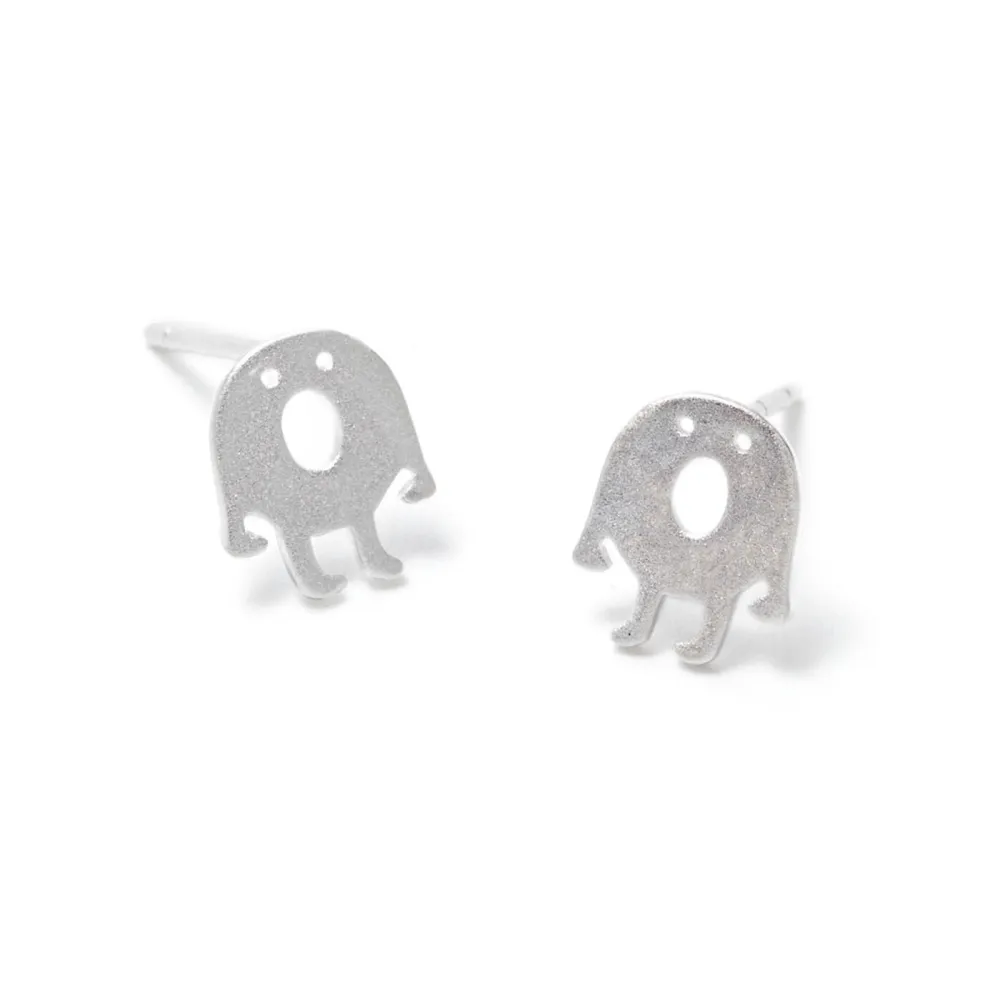 Playful Donut Hoop Earrings