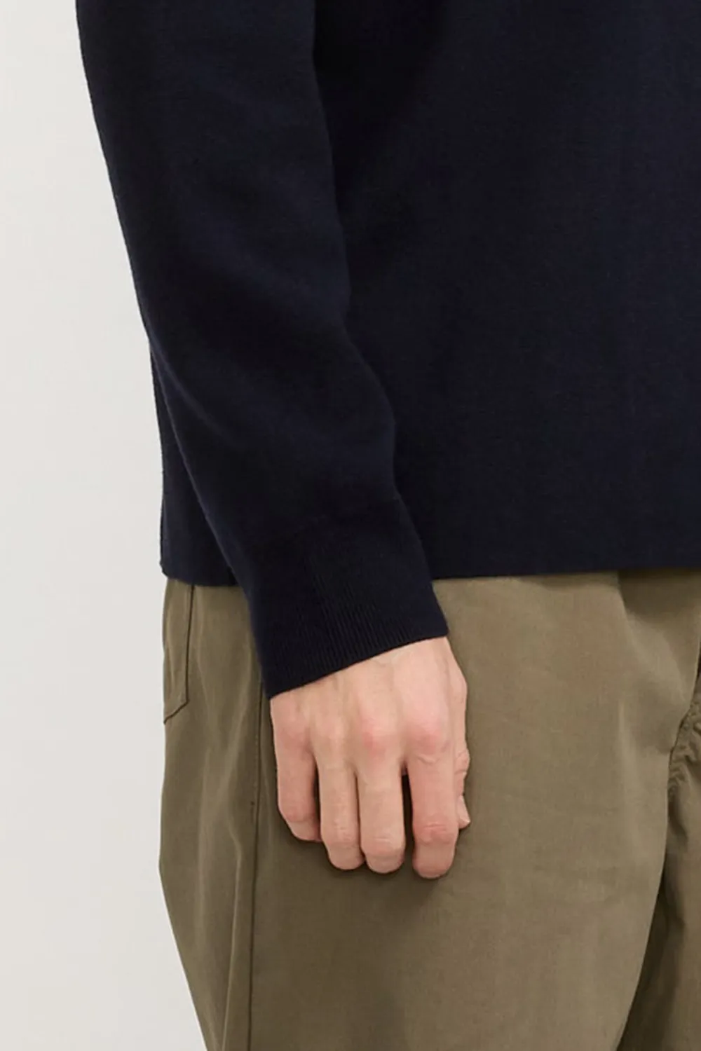 Cotton Polo Dark Navy