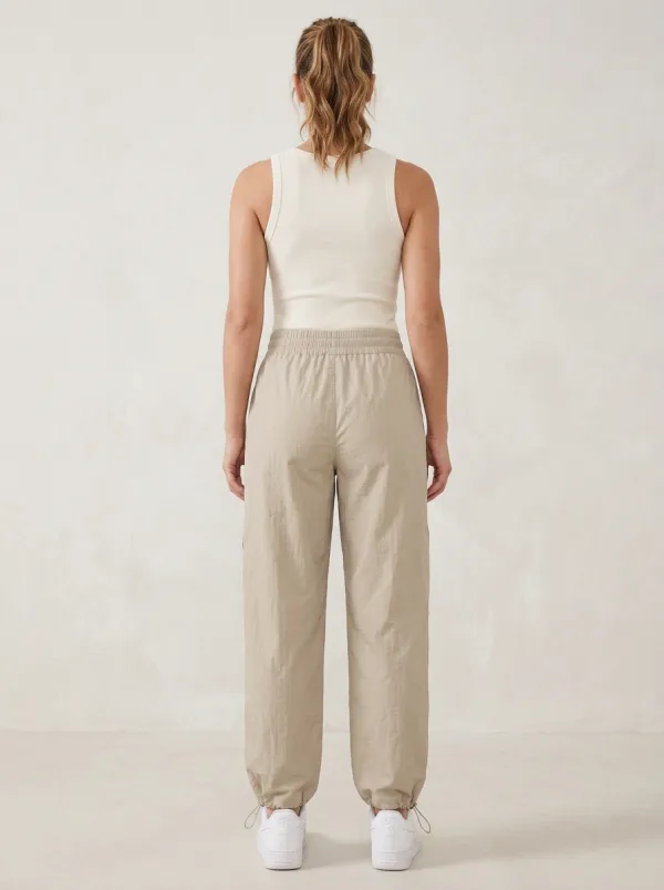 Drawstring Elastic-Waist Casual Breathable Cargo Pants