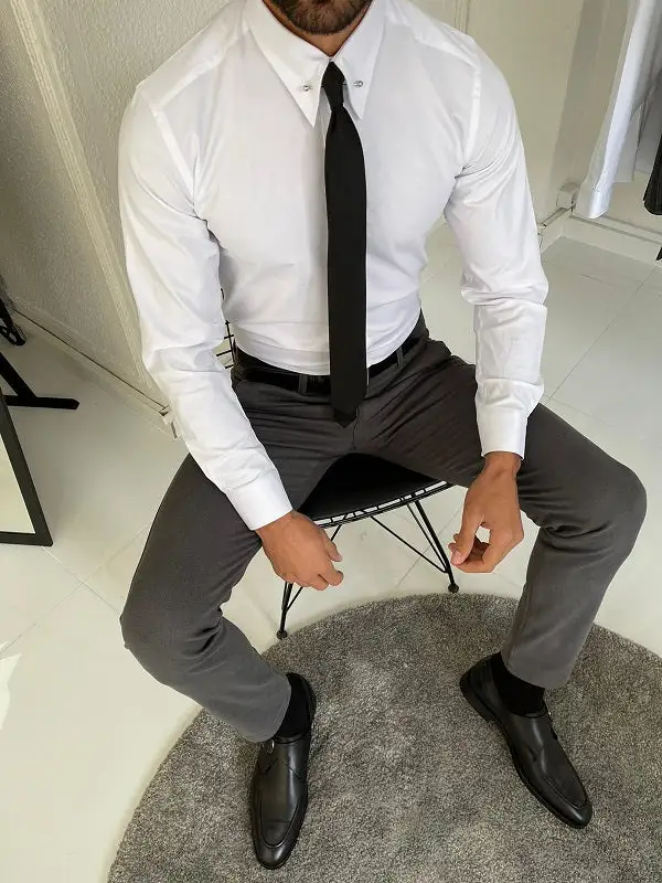 Classic Everyday Slim Fit Cotton Casual Shirt