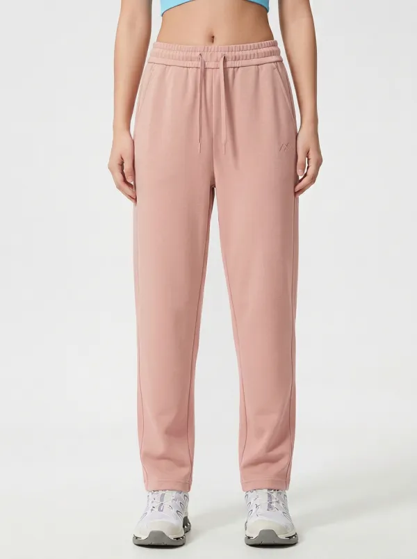 Women's Casual Minimalist Sage Green Solid Color Jogger Pants