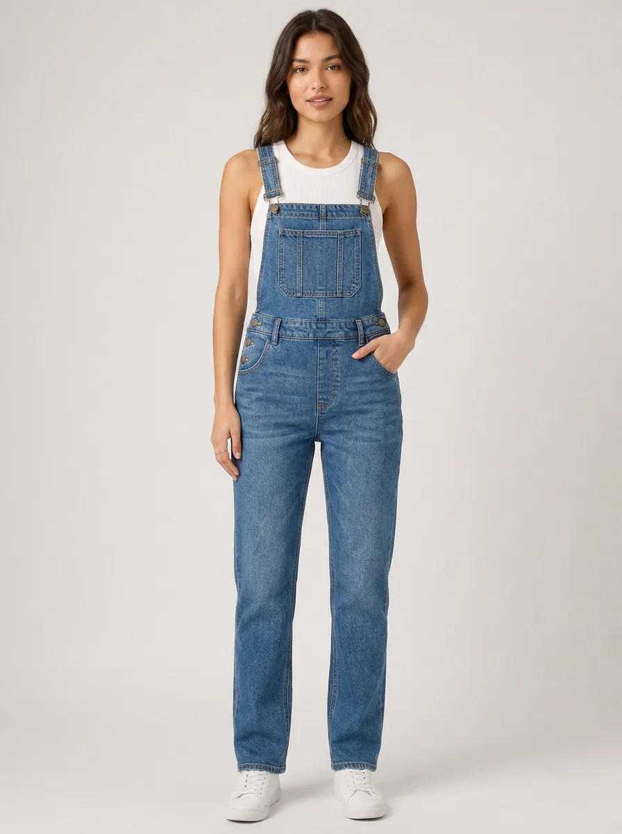 Women's Everyday Denim Dungarees