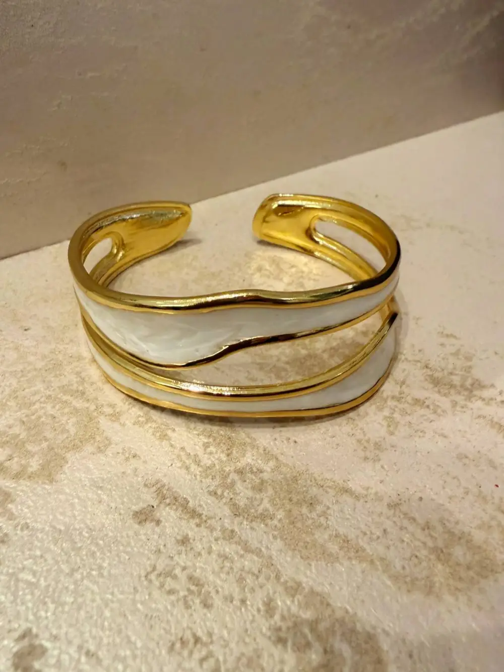 Cuff Bracelet Featuring Metal
