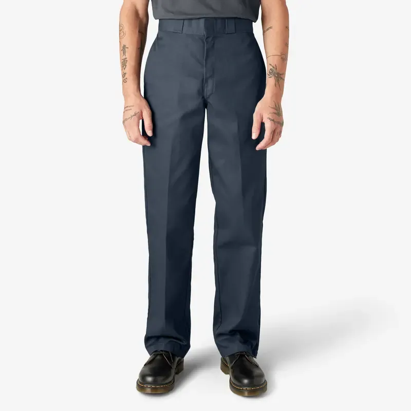 Men's work pants, classic solid color
