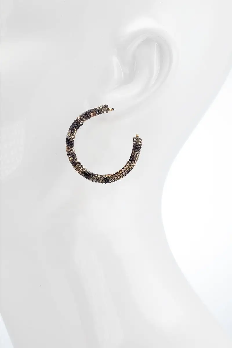 Just One Look Hoop Earrings