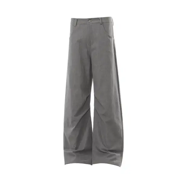 Wide Leg Barrel Leg Pant