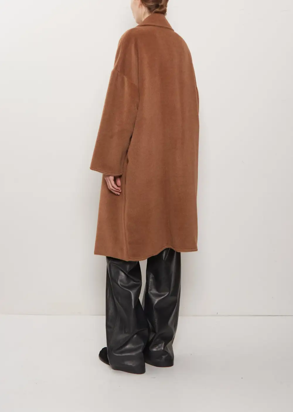Women's Classic Oversized Notch Lapel Coat