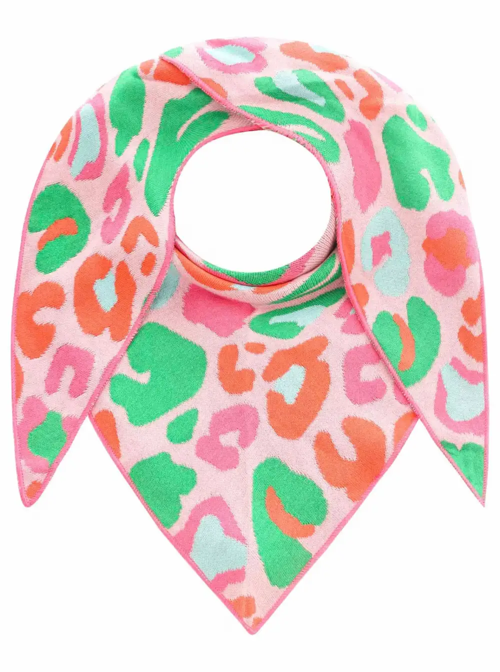 Artful Cotton Wool Leopard Pattern Fashion Scarf