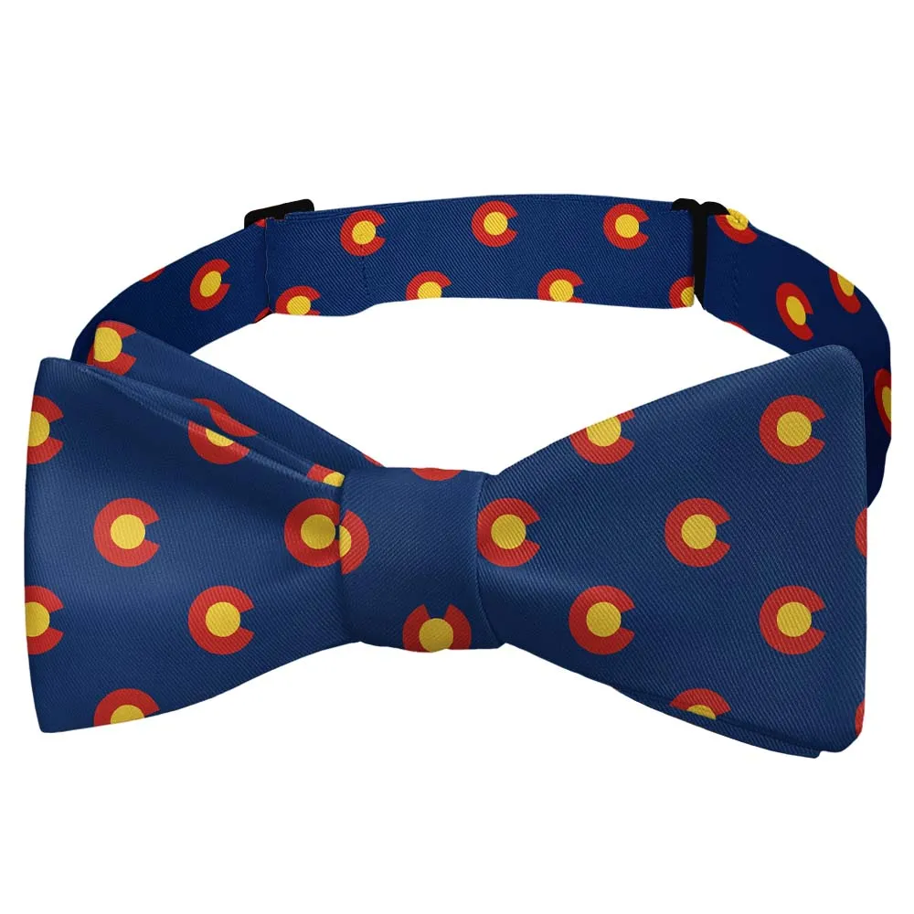 Flag Pattern Bow Tie