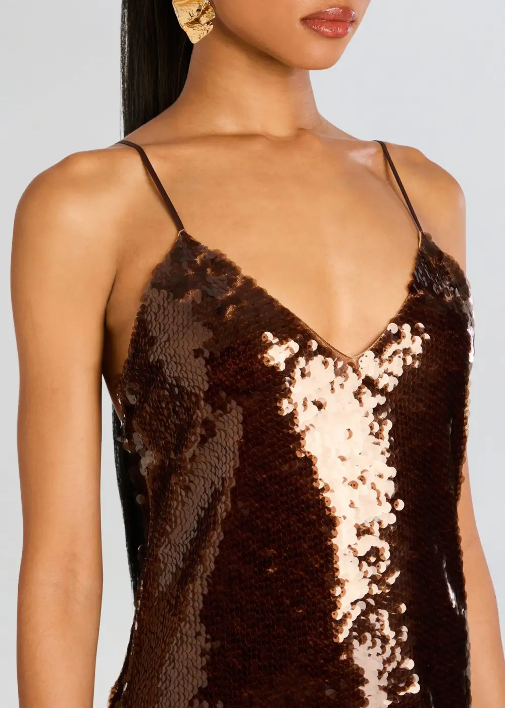 Sleeveless Sequin Dress